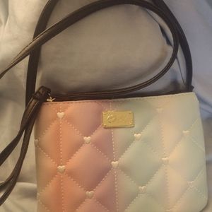 Betsey Johnson wristlet/crossbody